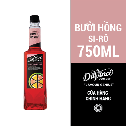 Siro Hương Bưởi hồng / Pomelo Grapefruit Syrup - Siro Bưởi Hồng DaVinci Gourmet
