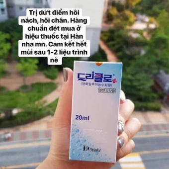 Tri dứt điểm hôi nách hôi chân Stiefel Hàn Quốc 20ml, công nghệ Hàn Quốc