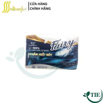 Khăn giấy rút lụa Fairy ngắn 150 tờ