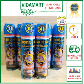 Chai Xịt Đuổi Chuột Rat Off Loại Lớn 300ml Thái Lan