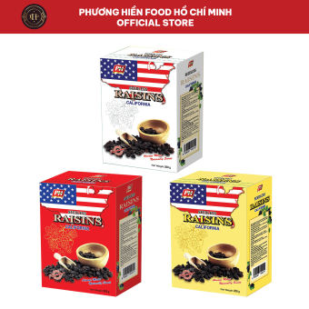 Nho khô đen nhập khẩu Mỹ Raisins 200g