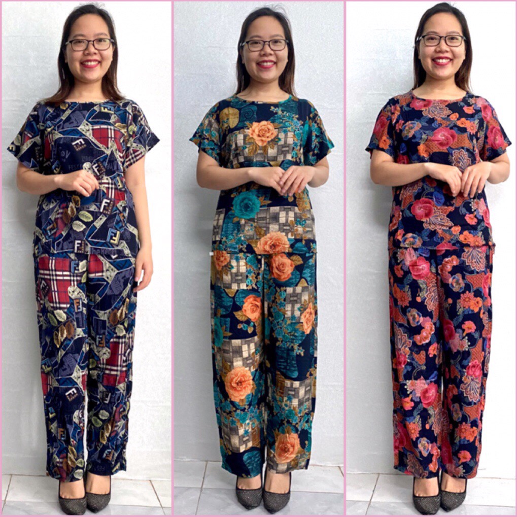 Bộ lanh nhung trung niên- bộ lanh nhung sansan cho mẹ cho bà ld