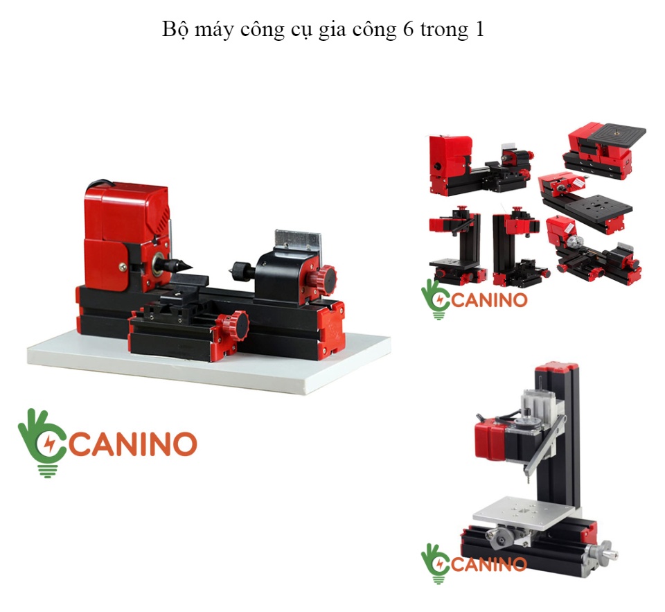 Bộ công cụ gia công mini 6in1 siêu đa năng