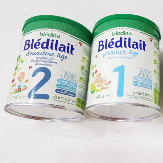 Sữa bột Bledilait Bledina Pháp số 1, 2, 3 900g giúp bé thông minh, trí tuệ phát triển