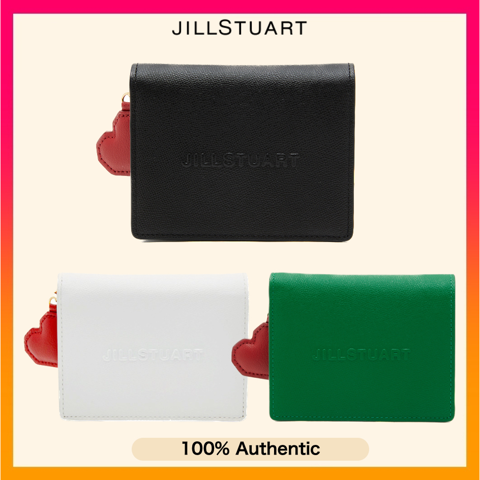 ■JILLSTUART■ BONNIE logo print cowhide half wallet 3 color Jill Stuart Wallet - Best Price in Singapore - Sep 2024