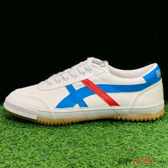 Giày Bata Warrior 27A - Trắng Xanh Đỏ