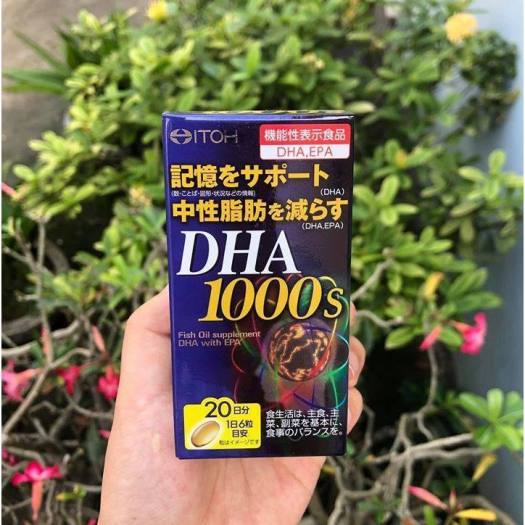 Viên Uống Bổ Não Dha 1000 Itoh Nhật Bản