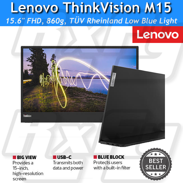 Lenovo Thinkvision M15 - Best Price in Singapore - Nov 2023