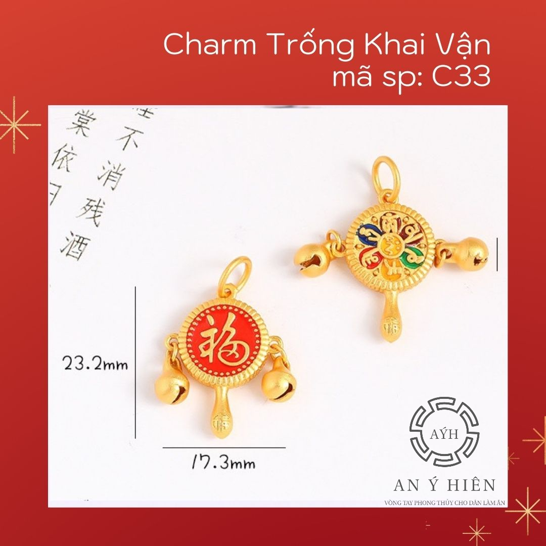 Charm Trống khai vận #C33