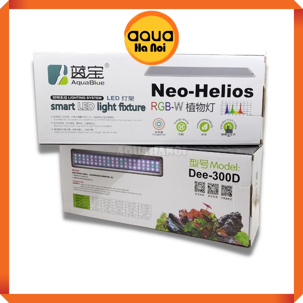 Đèn led aquablue neo-helios wrgb dee 600/900/1200d dùng cho hồ cá thủy sinh 60 - 140 cm