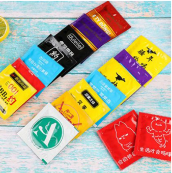 combo_10 Khăn giấy ướt mini giả BCS, khăn ướt gói vuông tiền lợi khi đi du lịch  GD571-KhanBCS