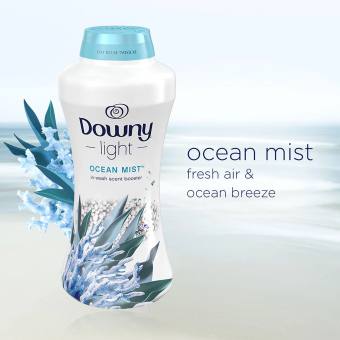 Hạt xả quần áo Downy Light  In-Wash Scent Booster Beads Ocean Mist của Mỹ hộp 1.06kg