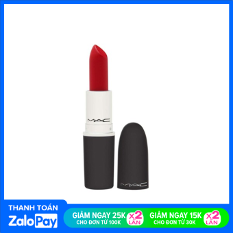 MAC Matte Lipstick 3g - Màu Chili 602 Đỏ cam đất