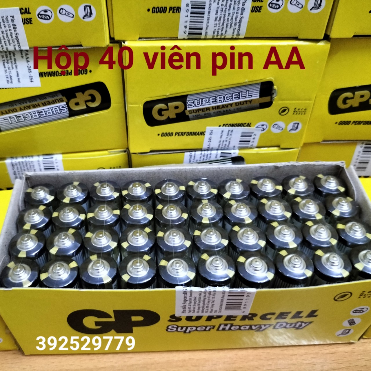 Hộp 40 viên Pin AA, AAA Camelion LR03P / L06P