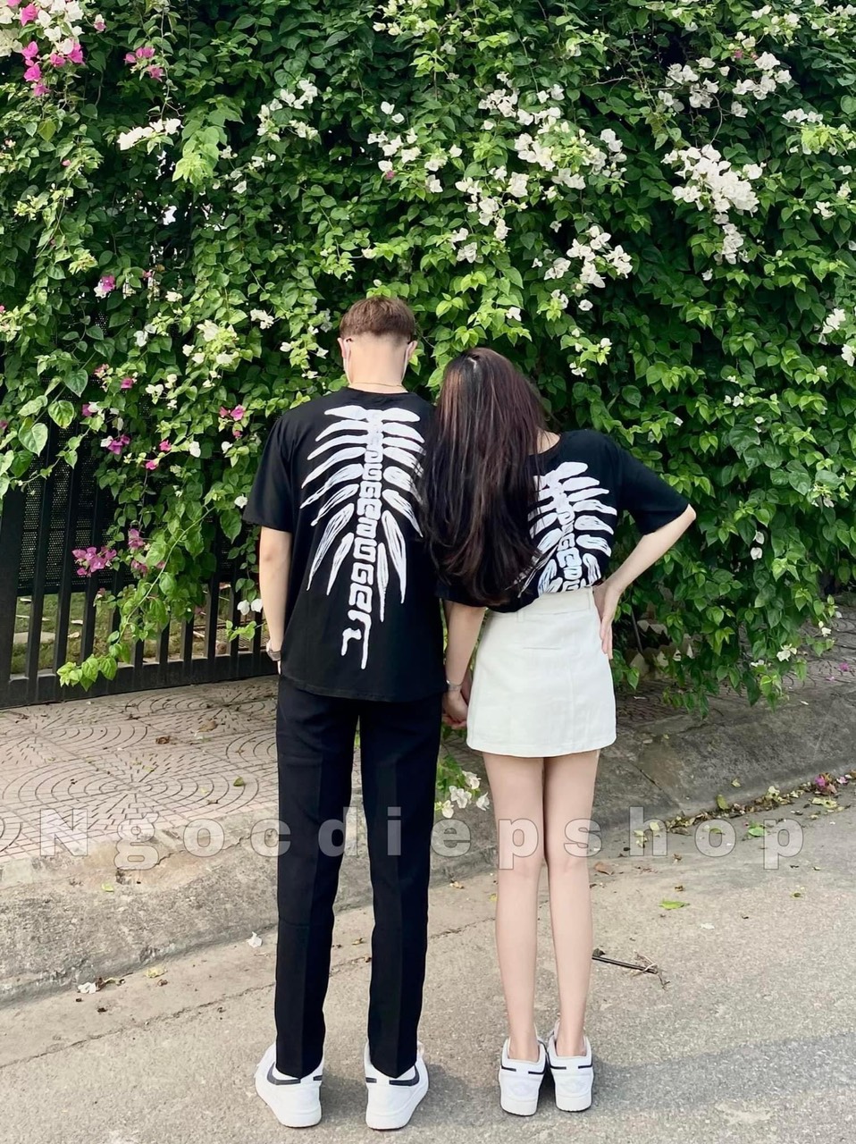 Áo phông nam nữ xương lưng đủ size 40 kg đến 65 kg