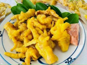 Chân gà rút xương ủ muối / TƯƠI SỐNG 500g chân gà ủ muối rút xương , ăn vặt