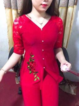 Bộ bà ba nữ cách tân ( có nhiều màu sắc, nhiều size )
