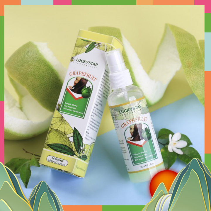 Lotion Dưỡng Tóc Tinh Dầu Bưởi Lucky Star