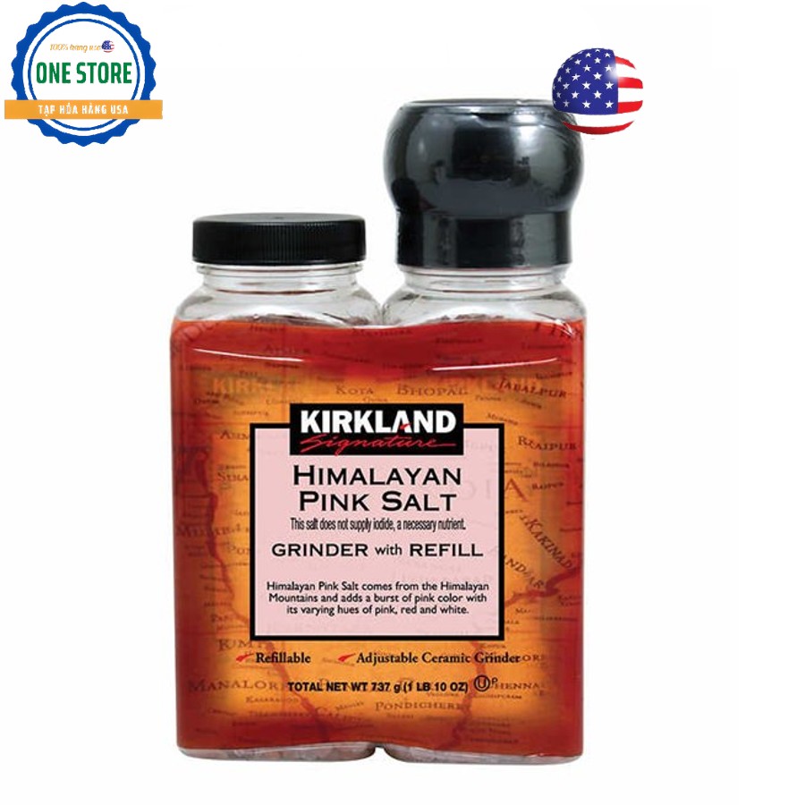 Muối Hồng Kirkland Signature Himalayan Pink Salt