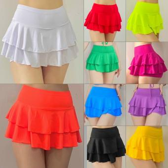 Quần Váy Thể Thao Nữ Xếp Tầng Nhiều Màu Hàng Cao Cấp Thun Lạnh 4 Chiều