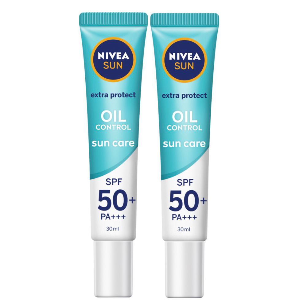 Bộ Đôi Serum Chống Nắng NIVEA Dưỡng Trắng & Kiểm Soát Dầu SPF50+ PA+++ (30ml*2)