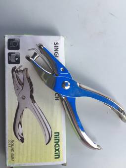 kìm bấm lỗ giấy hoặc vải dạ bấm 1 lỗ đơn làm thẻ học, giáo cụ dạy trẻ...