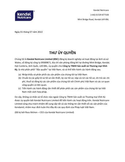 Sữa Kendamil Organic số 1 800g Công Thức Mới +HMO