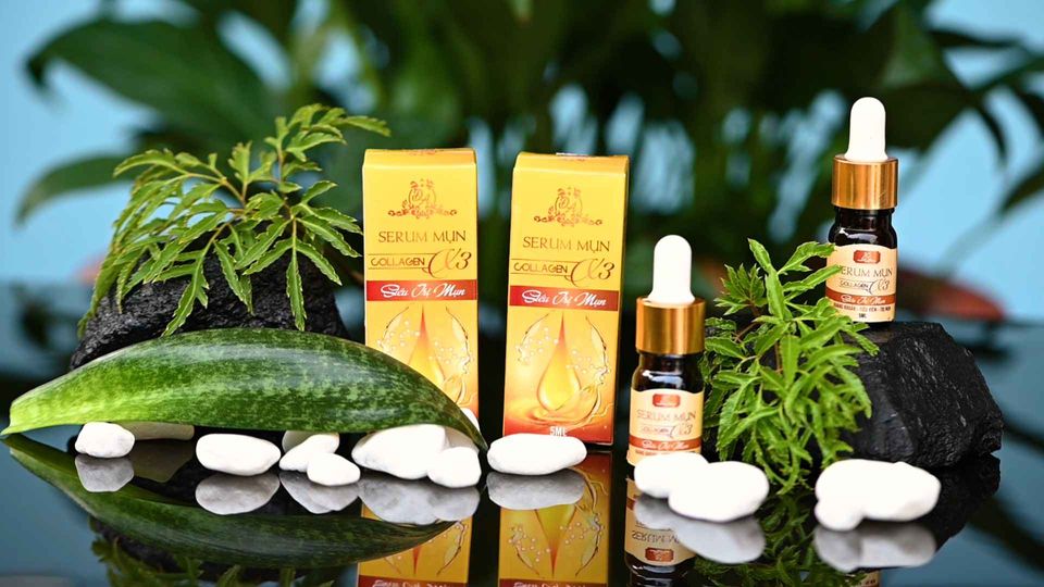 Serum Mụn Collagen X3 Hàng Chính Hãng