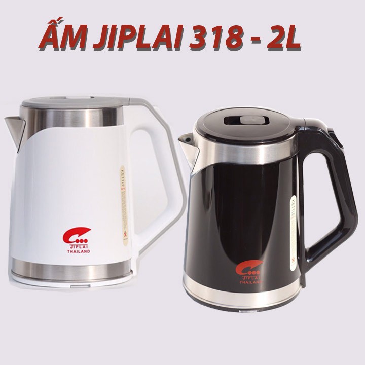 Ấm siêu tốc thái lan jiplai ekj 2 màu - 318