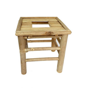 ghế tre kèm đệm ghế ,Ghế xông phụ khoa ,ghế xông tre cho phụ nữ sau sinh   kt 30x30x30 (tặng kèm xốp lót ghế ),ghế xông trĩ