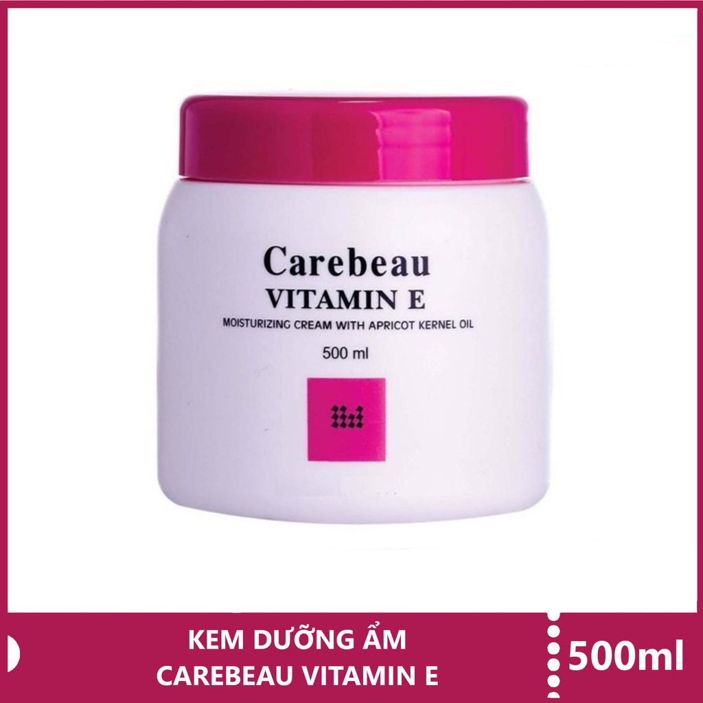 Kem dưỡng da Vitamin E Carebeau 500ml