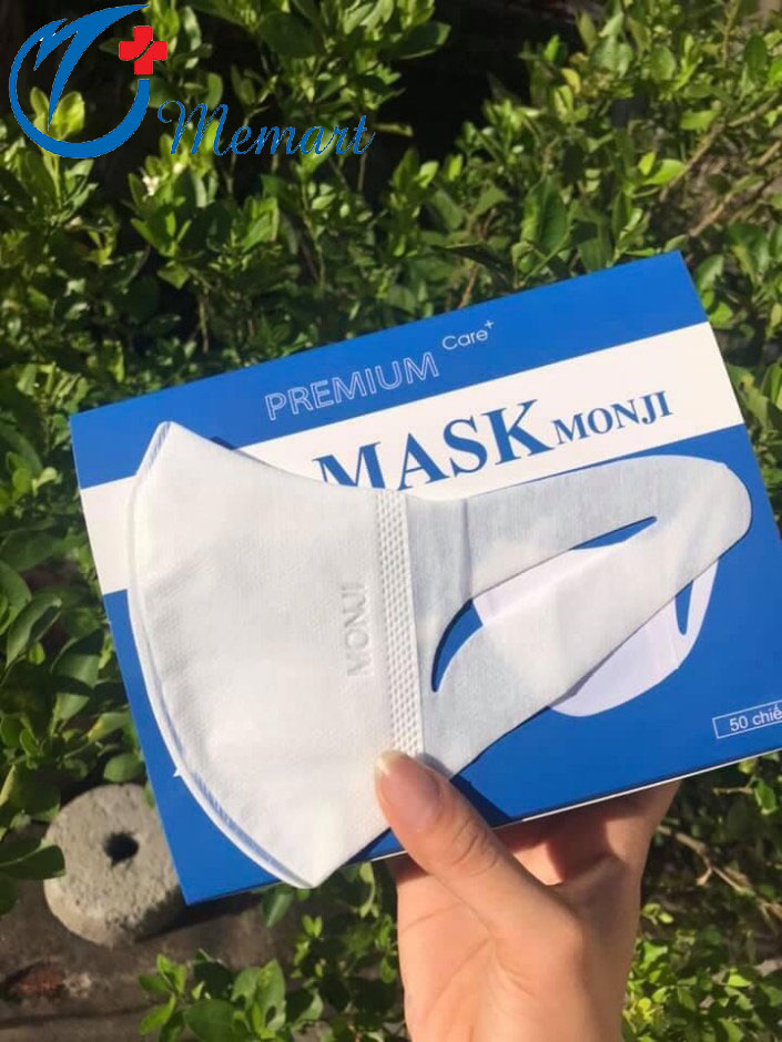 Khẩu trang 3D Monji công nghệ Nhật Bản
