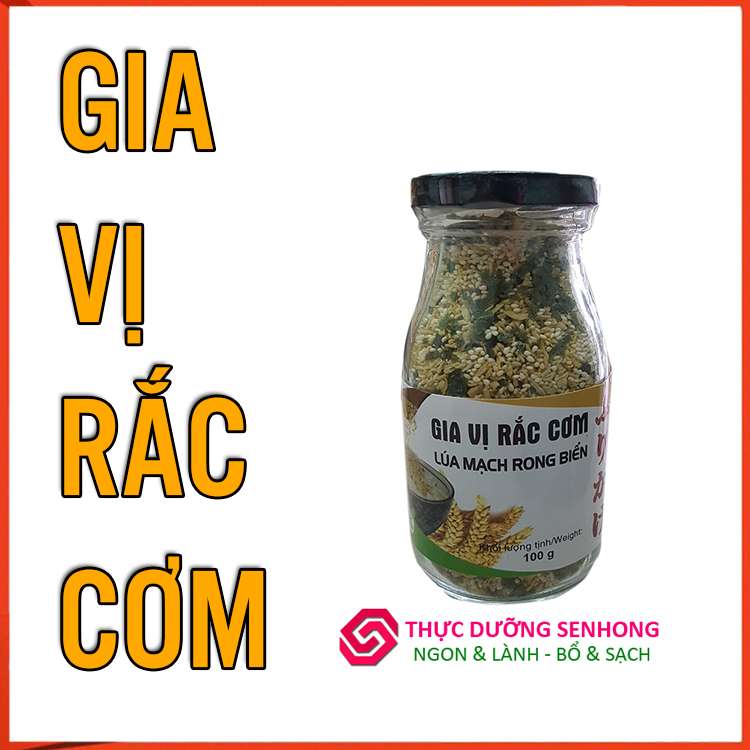 Gia vị rắc cơm lúa mạch rong biển
