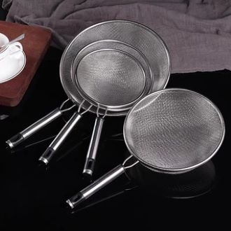 Combo ba Rây Lọc siêu mịn lọc Cua, Cháo, Sữa hạt 2 Lớp Inox cao cấp - D036