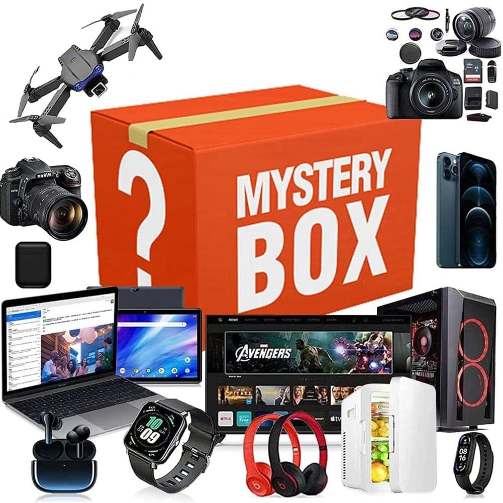 thumbnail image 2 of Real Random Mystery Box Electronic Products Surprise Luck Bag Apple Dell Etc 2 of 4