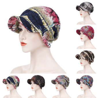 Mũ Che Nắng Rộng Vành Thời Trang, Bông Hat, Khăn Turban Khăn Trùm Đầu Mũ Hóa Trị Rụng Tóc Khăn Trùm Đầu Mũ Che Nắng Cho Nữ