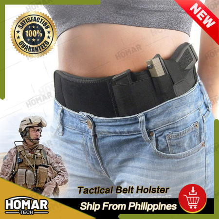 HOMAR Tactical Belly Holster - Adjustable and Invisible Belt