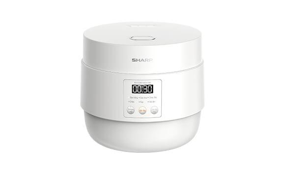 Nồi cơm điện tử sharp ks-com100dv-wh