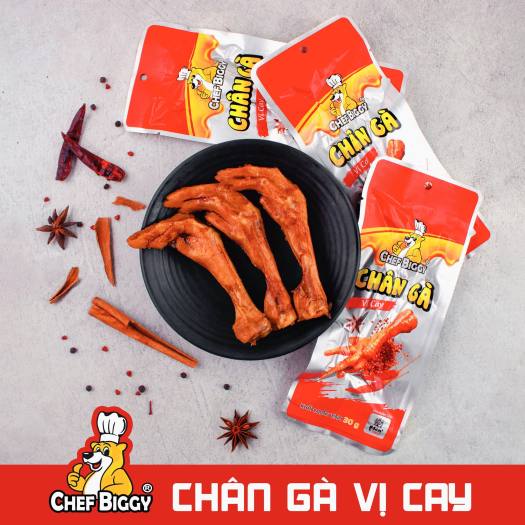 20 Chiếc Chân Gà CHEF BIGGY vị Cay