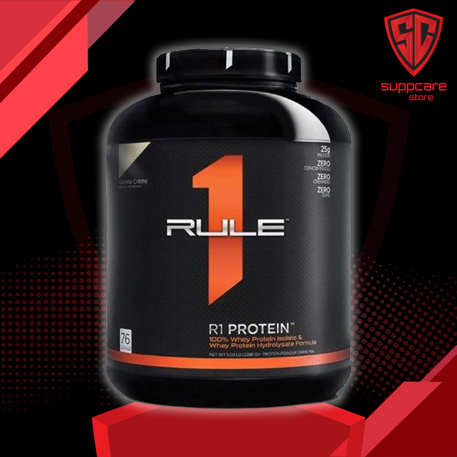 Rule 1 Protein 5Lbs - Sữa Hỗ Trợ Tăng Cơ 76 Lần Dùng - Chính Hãng Tại Suppcare Store