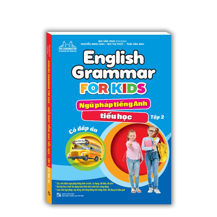 Sách - English Grammar For Kids - Ngữ pháp tiếng anh tiểu học tập 2