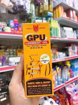 DẦU XOA BÓP GPU LINIMENT OIL 60ML INDONESIA