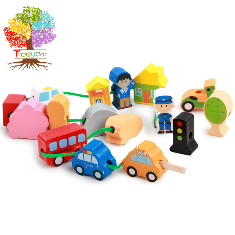 Treeyear Hạt Viền Gỗ Cho Trẻ Tập Đi Đồ Chơi Montessori Kỹ Năng Vận Động Tinh Xảo Đồ Chơi Học Tập Mầm Non Quà Tặng Cho Bé Trai Và Bé Gái 2 Tuổi