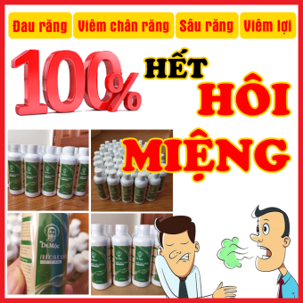 Nước súc miệng Hết hôi miệng - Hết nhiệt miệng - Hết sâu răng