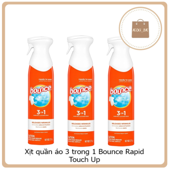 Xịt quần áo 3 trong 1 Bounce Rapid Touch Up