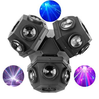 ĐÈN MOVING 3 ĐẦU / 18 MẮT LED + LASER - THÍCH HỢP DÙNG TRONG QUÁN BAR , VŨ TRƯỜNG , CLUB , DJ .