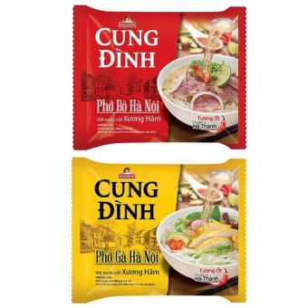 Phở Cung Đình Hà Nội vị bò/gà (gói 68g), phở bò, phở gà Cung Đình | bách hóa Hoàn Hảo