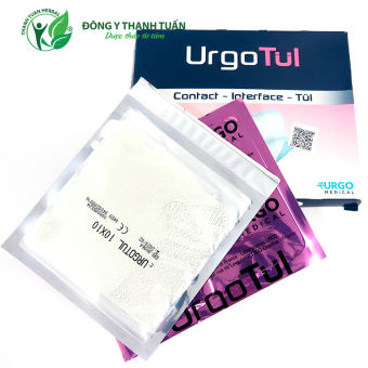 Gạc Mỡ Chống Dính Urgotul (Hộp 10x10cm - 10 Miếng) Dán Loét, Vết Mổ, Vết Thương lớn