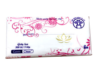Combo 5 bịch Giấy ăn, khăn giấy, giấy rút lụa tiện lợi cho gia đình (300 tờ/3 lớp)