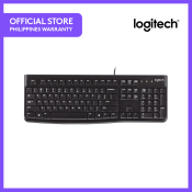 Logitech K120 Wired Keyboard with Spill Resistance